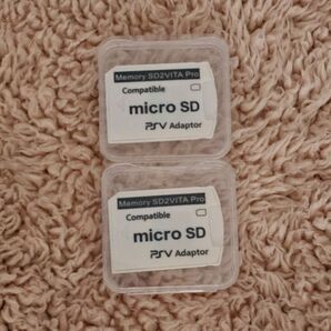 SD2VITA Pro 2枚セット PSVアダプター micro SD