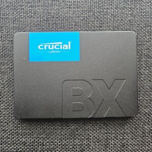 Crucial BX500 256GB SSD 使用時間1時間 ほぼ未使用品