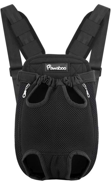 ペットバッグ ペット抱っこバッグ Pawaboo リュック型 ペット用 抱っことおんぶ兼用バッグ キャリー Lサイズ