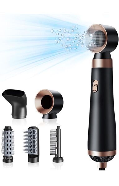 VORAGA ドライヤー 大風量 電気髪ごて 速乾 ヘアドライヤー 1200W 3段階冷熱風量調節 付属品5種 過熱防止機能