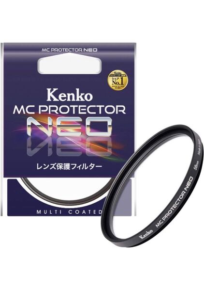 Kenko カメラ用フィルター MC プロテクター NEO 58mm レンズ保護用 725801