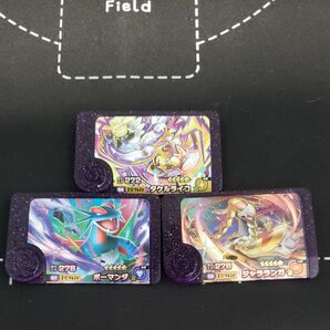 ポケモンフレンダ5弾☆5タケルライコ、ボーマンダ、ジャラランガ
