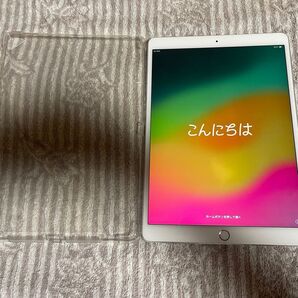 【美品】iPad Pro 10.5インチ Wi-Fi + Cellular 256GB シルバー クリアケースつき。