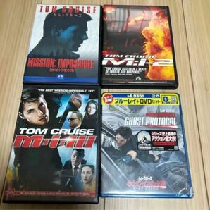 ミッションインポッシブル 4作品 DVD トムクルーズ M:I-2 M:i:III ゴースト・プロトコル