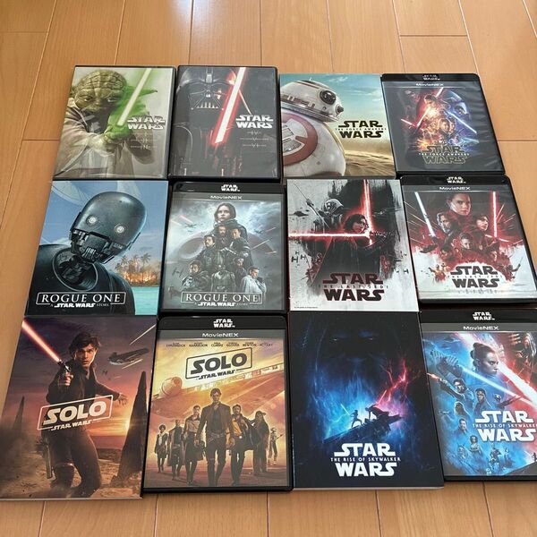 スターウォーズ STAR WARS DVD Blu-ray ブルーレイ 11作品 エピソード 初回限定 コンプリート