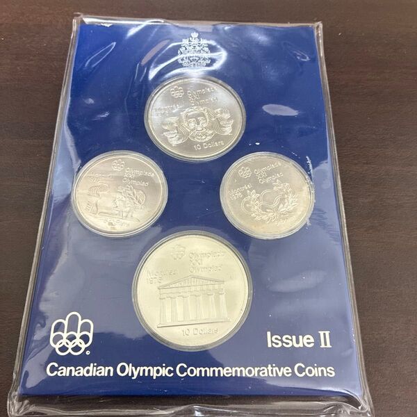 オリンピック モントリオール大会 記念銀貨 カナダ 大型銀貨