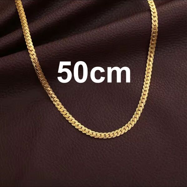 18K刻印入り 50cm 喜平 ゴールドネックレス k18 金 金張り