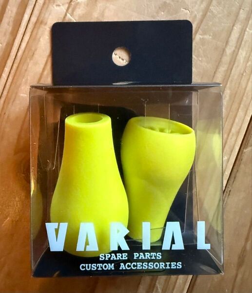 DRT バリアル ファットノブ VARIAL KNOB FAT GPイエロー 黄色 yellow カルフォーム