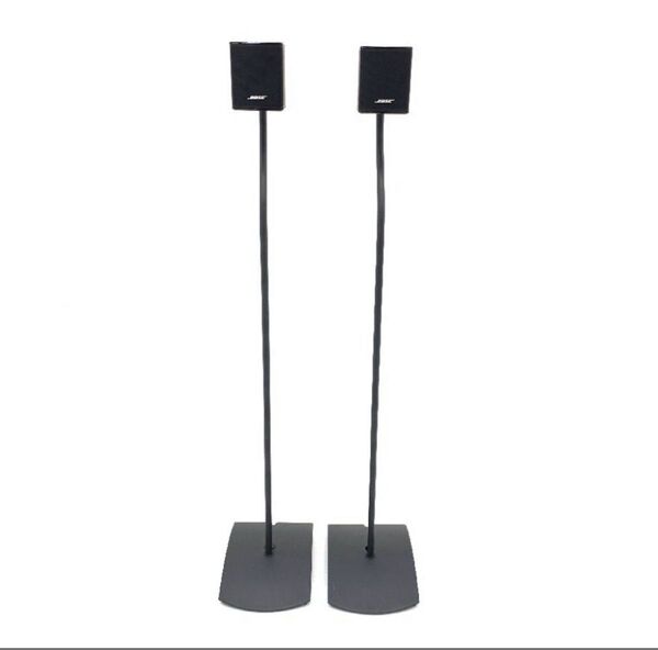 BOSE SURROUND SPEAKERS ワイヤレスリアスピーカー ボーズブラック スタンド付き