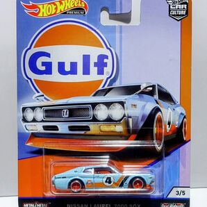 ホットウィール ニッサンローレル ブタケツ ガルフカラー