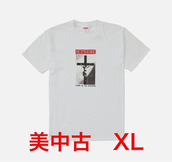 【美中古XL】Supreme Loved By The Children Tee Tシャツ 白