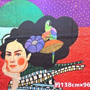 138cm×96cm タペストリー*エスニック サロン プリント インパクト アジアン インテリア カーテン アジアン