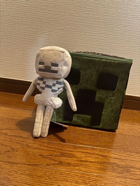 【おまけ付き】マインクラフトザ・ムービー 収納ボックス(プライズ) クリーパー