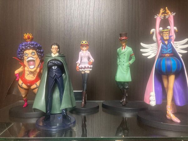 ワンピースフィギュア 革命軍 ドラゴン イワンコフ サボ コアラ ボンクレー