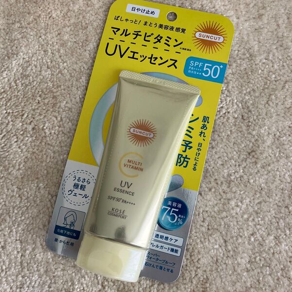 日焼け止め サンカットR マルチビタミンUV エッセンス SPF50+ PA++++ 80g