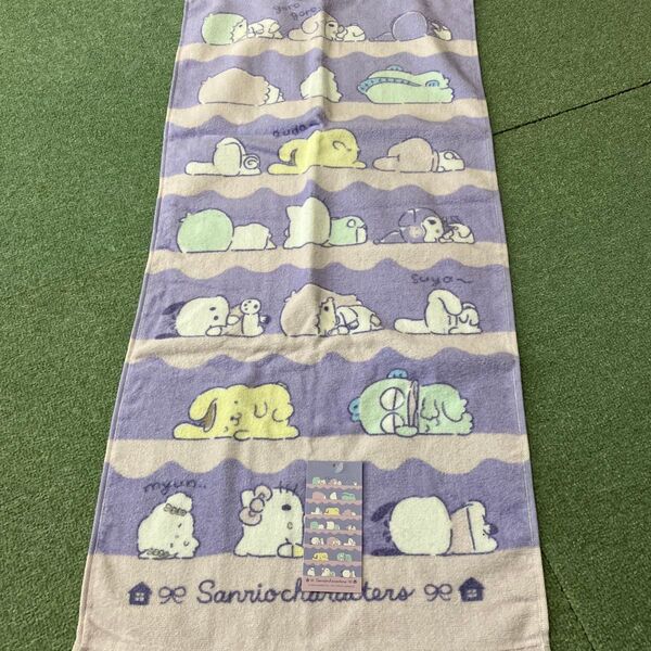 サンリオ フェイスタオル キティー クロミ ハンギョドン ポムポムプリン ぽちゃこ シナモンロール キキララ マイメロ