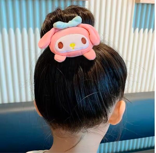 マイメロディ ぬいぐるみ シュシュ キャラクターグッズ ヘッドドレス カワイイヘアバンド ヘアアクセサリー
