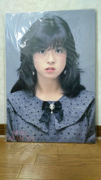中森明菜 ポスター 木製パネル 未開封
