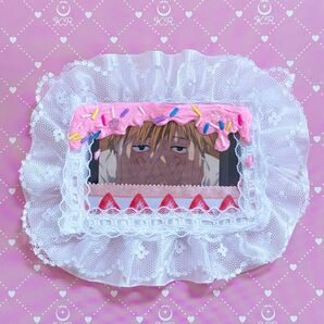 ストロベリーケーキのデコケース 硬質カードケース