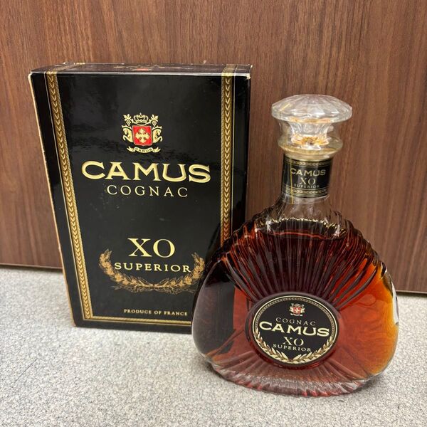 ★CAMUS カミュ XO スペリオール 古酒 洋酒 ブランデー 未開栓 箱あり 350ml 40度
