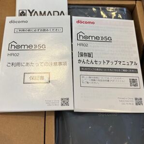 ドコモ docomo home5G HR02 未使用品 保証あり ホーム5g