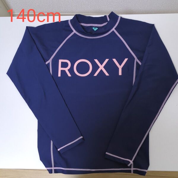 ROXY ラッシュガード 140cm ネイビー ピンク