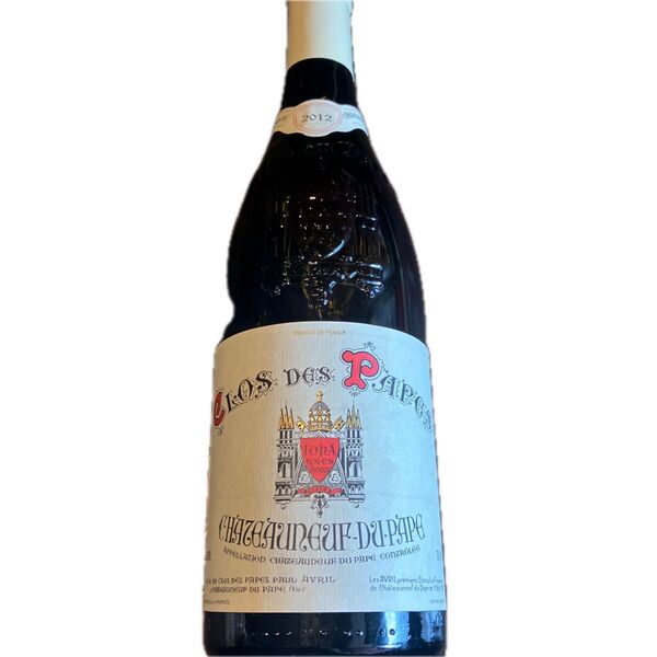2012年 シャトー ヌフ デュ パプ クロ デ パプ ブラン 750ml