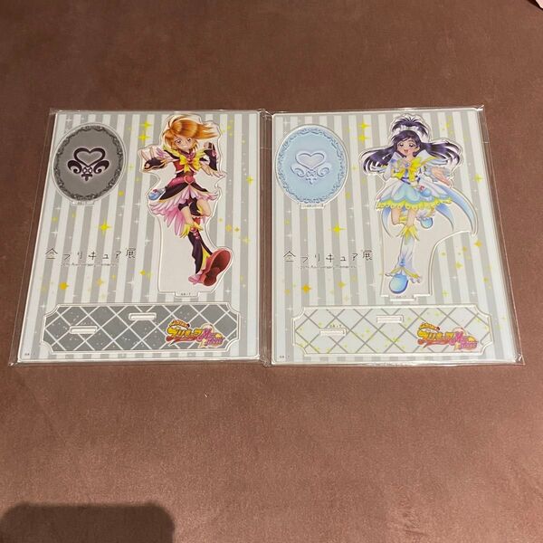 全プリキュア展 キュアブラック キュアホワイト アクリルスタンド