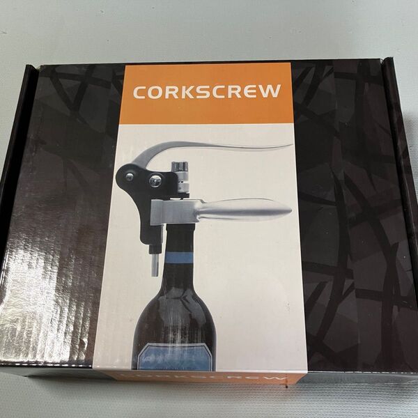 ■新品未使用品■CORKSCREW ワインオープナー コークスクリュー