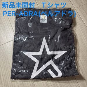値下げ!新品未使用 PER-ADRA ペルアドラ Tシャツ サイズS くすみグレー 人気色 ユニセックス 廃盤Tシャツ