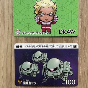 【新品】カードダス ガンダム セレクション 量産型ザク ディアッカ エルスマン GUNDAM SDガンダム外伝