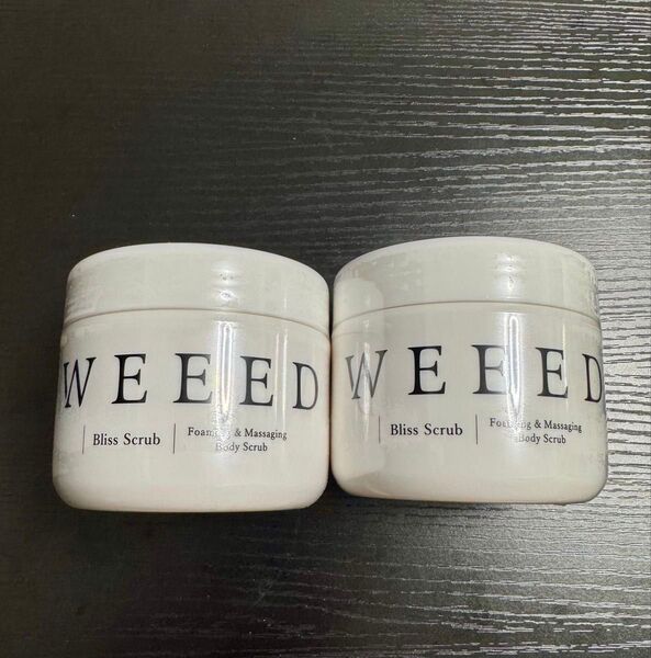 新品未開封 WEEED ウィード ブリススクラブ ラベンダー&バニラ 360g 2個セット ウルラブ サボン ボディスクラブ