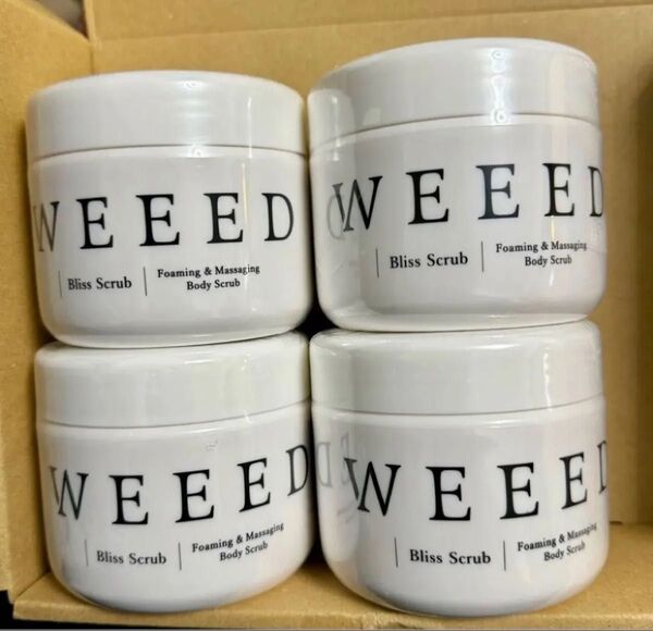 WEEED ウィード ブリススクラブ ラベンダー&バニラ 360g 4個セット ウルラブ サボン ボディスクラブ