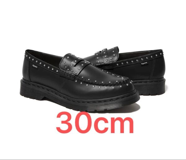 Supreme Dr.Martens Studded Penton Loafer Black 30cm