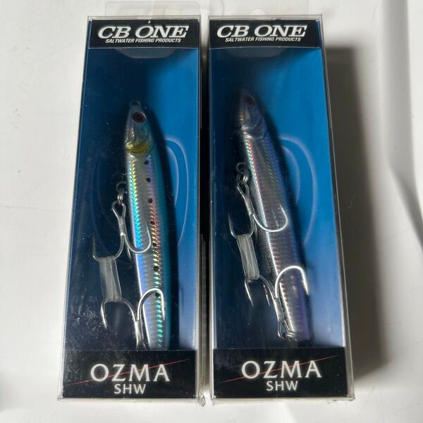 【新品・半額】シービーワン オズマ SHW 95 マイワシ クロームシルバー/CB ONE OZMA SHW 26g 2個セット