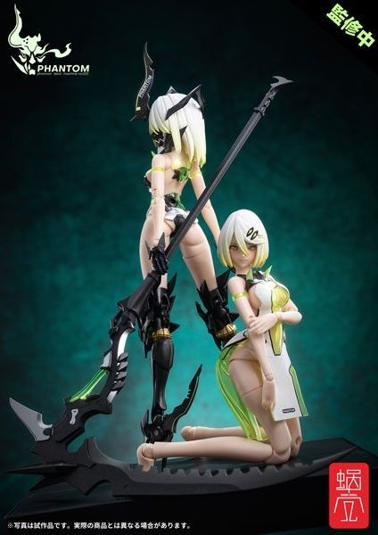 未開封 幻鬼機殻 PHANTOM-001 蛍 Hotaru リバースチェンジセット 1/12アクションフィギュア 蝸之殼スタジオ