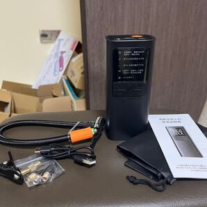 電動空気入れ コンパクト USB充電式