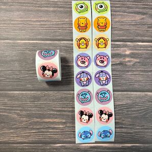 ロールシール シール ステッカー キャラクターロールシール キャラクターシール ロール発送 150枚 ごほうび トイトレ ディズ