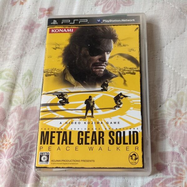 PSPソフト METAL GEAR SOLID PEACE WALKER