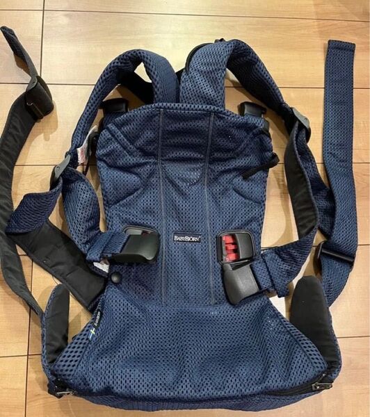 ベビービョルン 抱っこ紐 ネイビー メッシュ