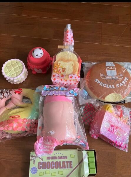 スクイーズ ビックサイズ 8点セット おもちゃ