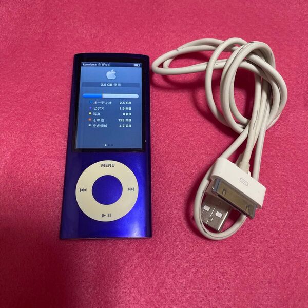 Apple iPod nano デジタルオーディオプレーヤー ジャンク