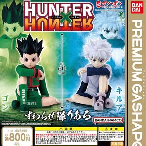 ハンターハンター HUNTER×HUNTER すわらせ隊りある 全2種セット ガチャ 送料無料 匿名配送