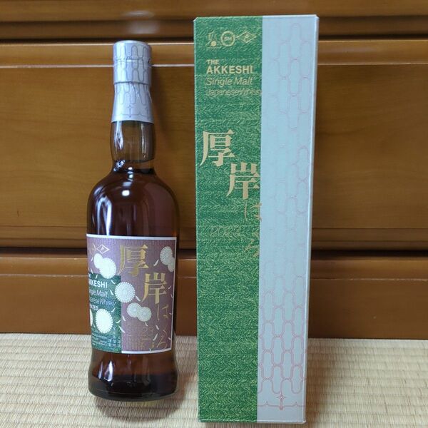 厚岸蒸溜所 シングルモルト ジャパニーズウイスキー 白露 (はくろ) 55度 箱付 700ml 洋酒