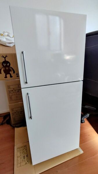 送料込み★無印良品 2ドア冷蔵庫 M-R14C 137L★深澤直人デザイン★廃番★完動品