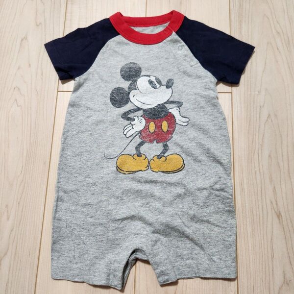 GAP ベビー服 ロンパース ミッキーマウス 80 12-18M