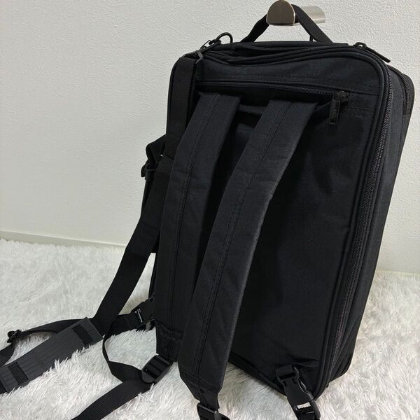 【未使用品・3way 】Fumbert NEW YORK ビジネスバッグ ショルダーバッグ リュック ブリーフケース 黒 A4