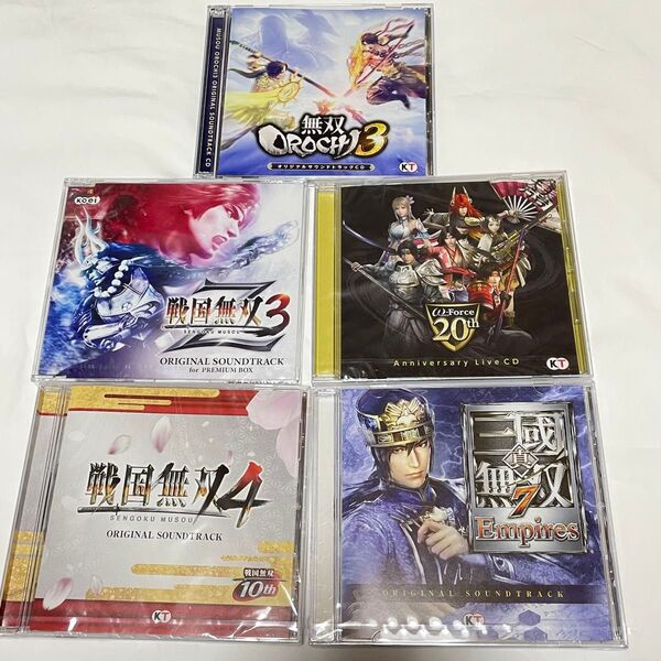 戦国無双 真・三國無双 無双OROCHI オリジナルサウンドトラック セット サントラ