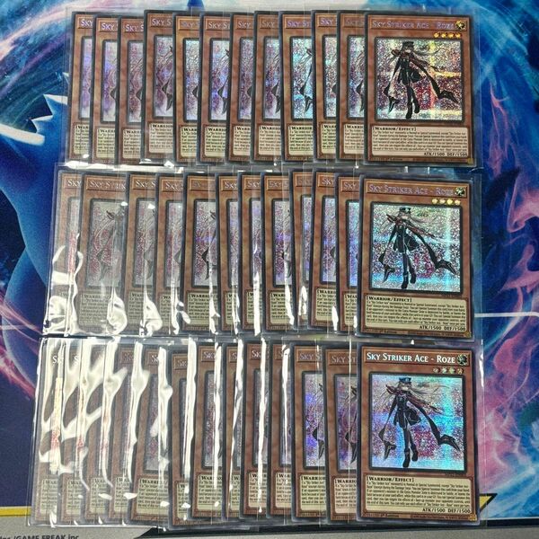 【遊戯王】閃刀姫ロゼ 英語版 プリシク 37枚 まとめ売り