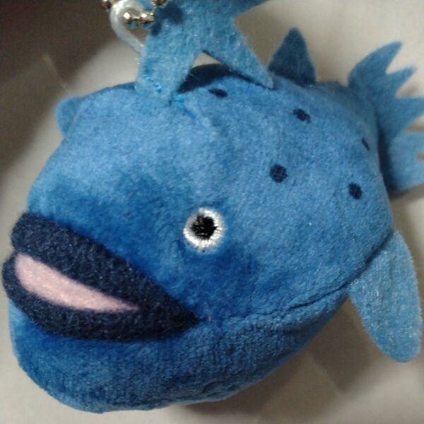 永岡書店 深海魚のぬいぐるみ オールスターズ ボールチェーン チョウチンアンコウ